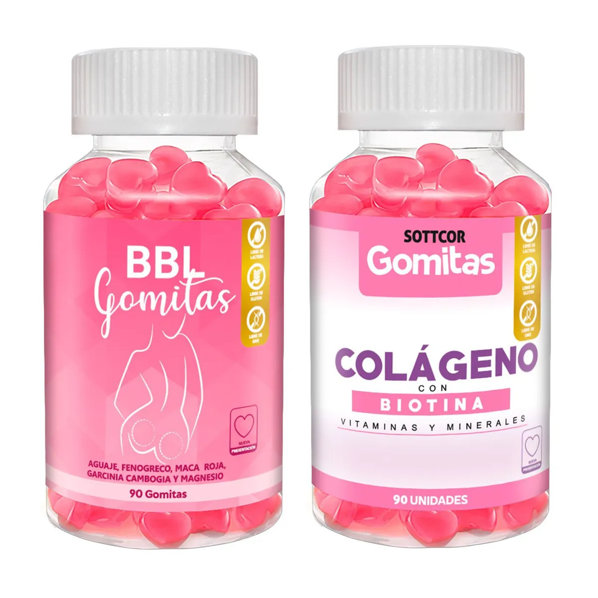 GENERICO - Aguaje Bbl + Colágeno con Biotina 100 g Adultos Gomitas Sottcor
