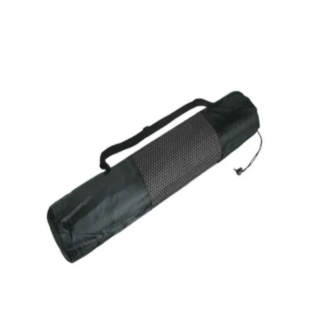 GENERICO - Mat Yoga 6 mm con bolso de transporte-negro