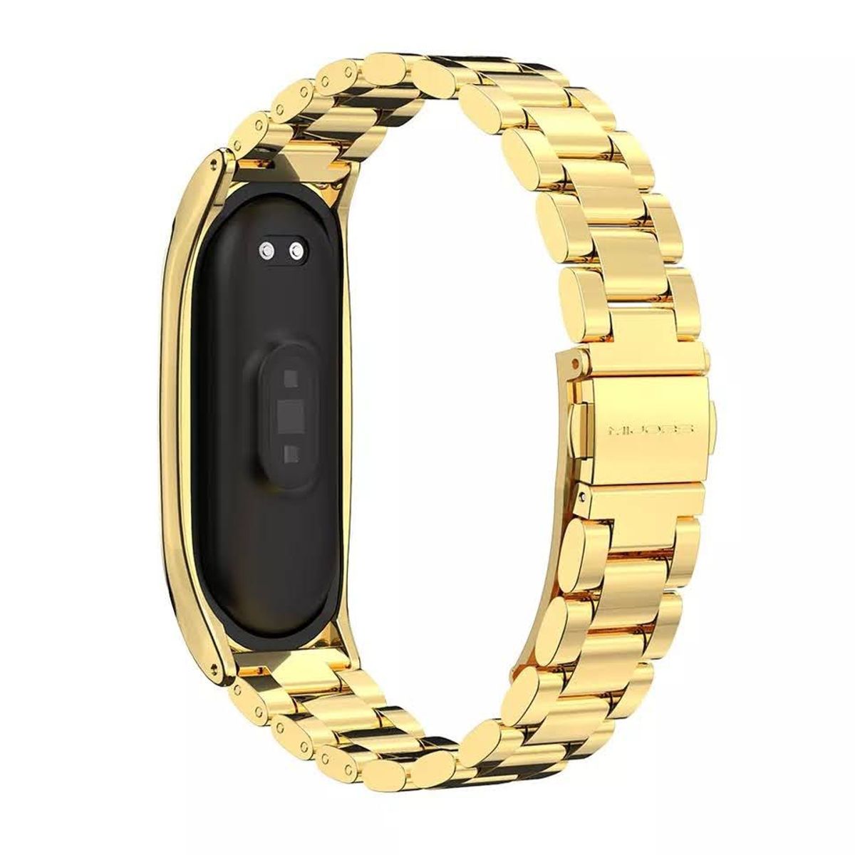 GENERICO - Correa de metal compatible con xiaomi mi smart band  3 / 4 / 5 / 6