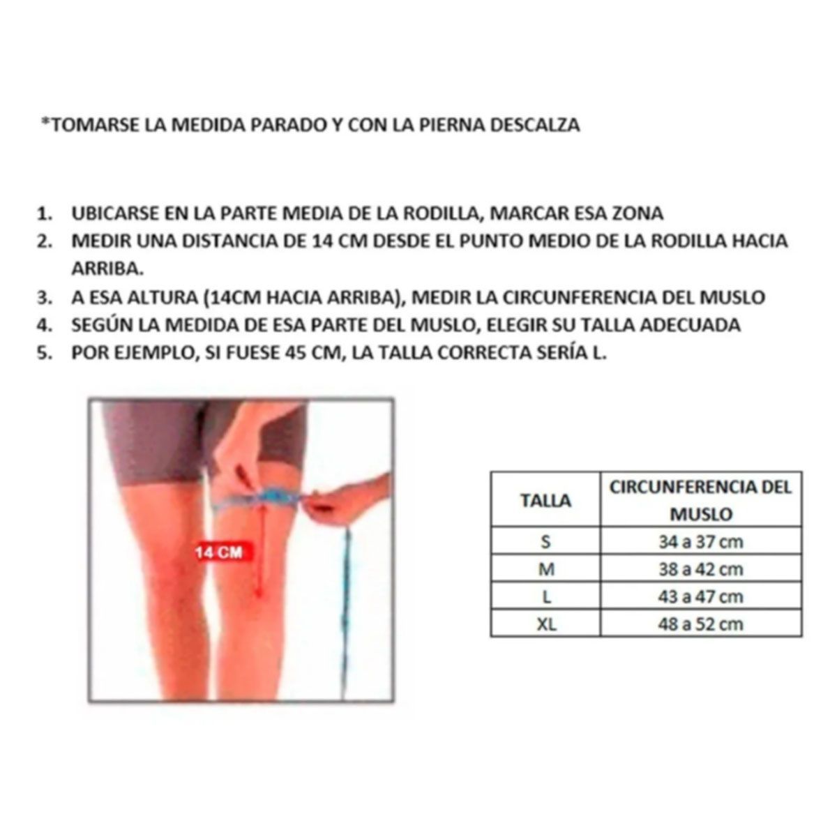 GENERICO - Rodillera de compresión con Fibra de Cobre