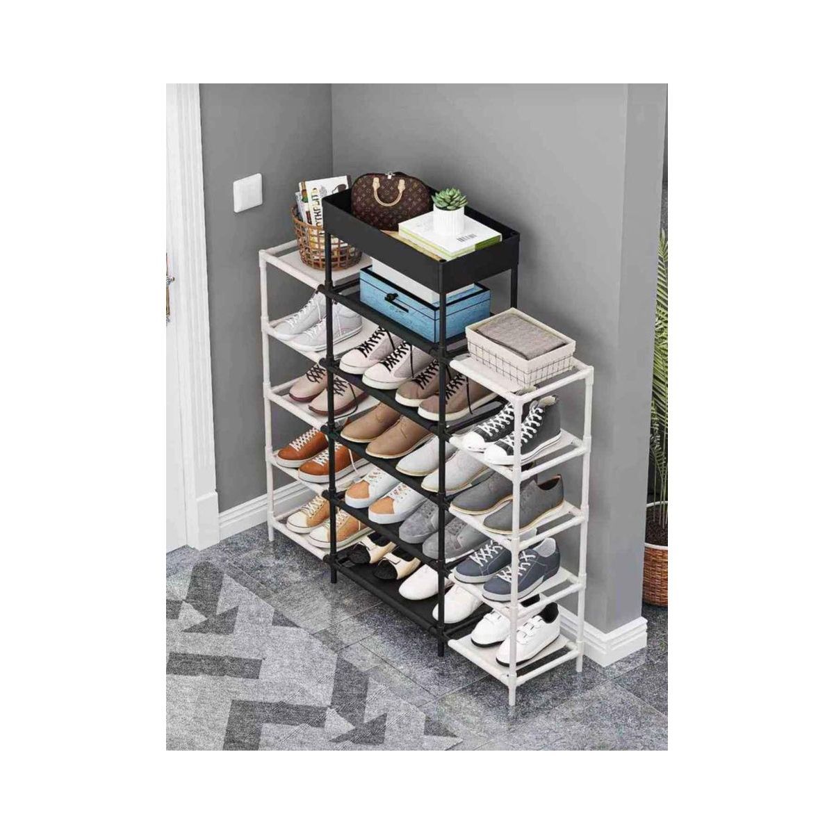 GENERICO - Zapatera Estante Organizador De 6 Niveles New