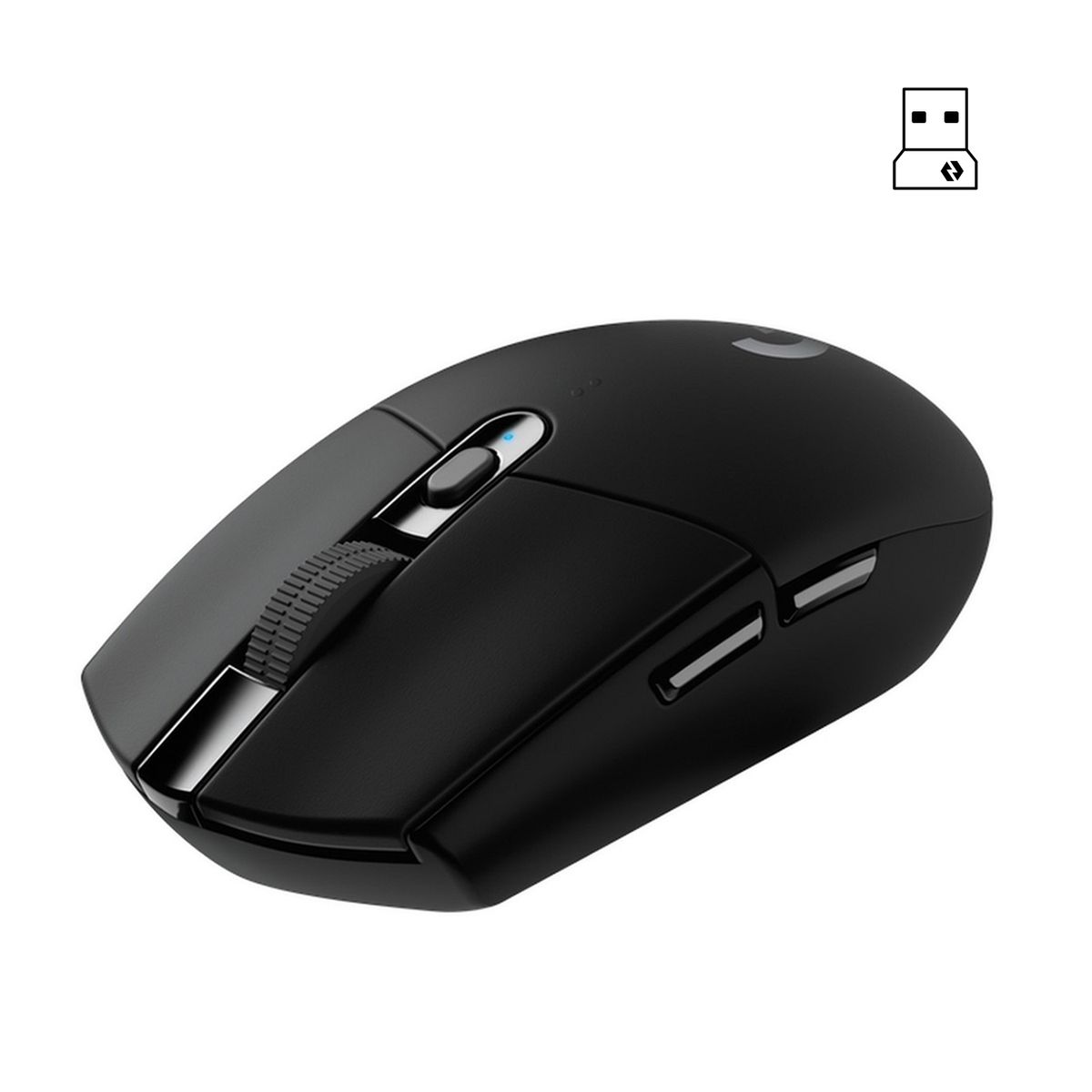 LOGITECH - MOUSE LOGITECH G305 LIGTHSPEED INALÁMBRICO NEGRO 910-005281
