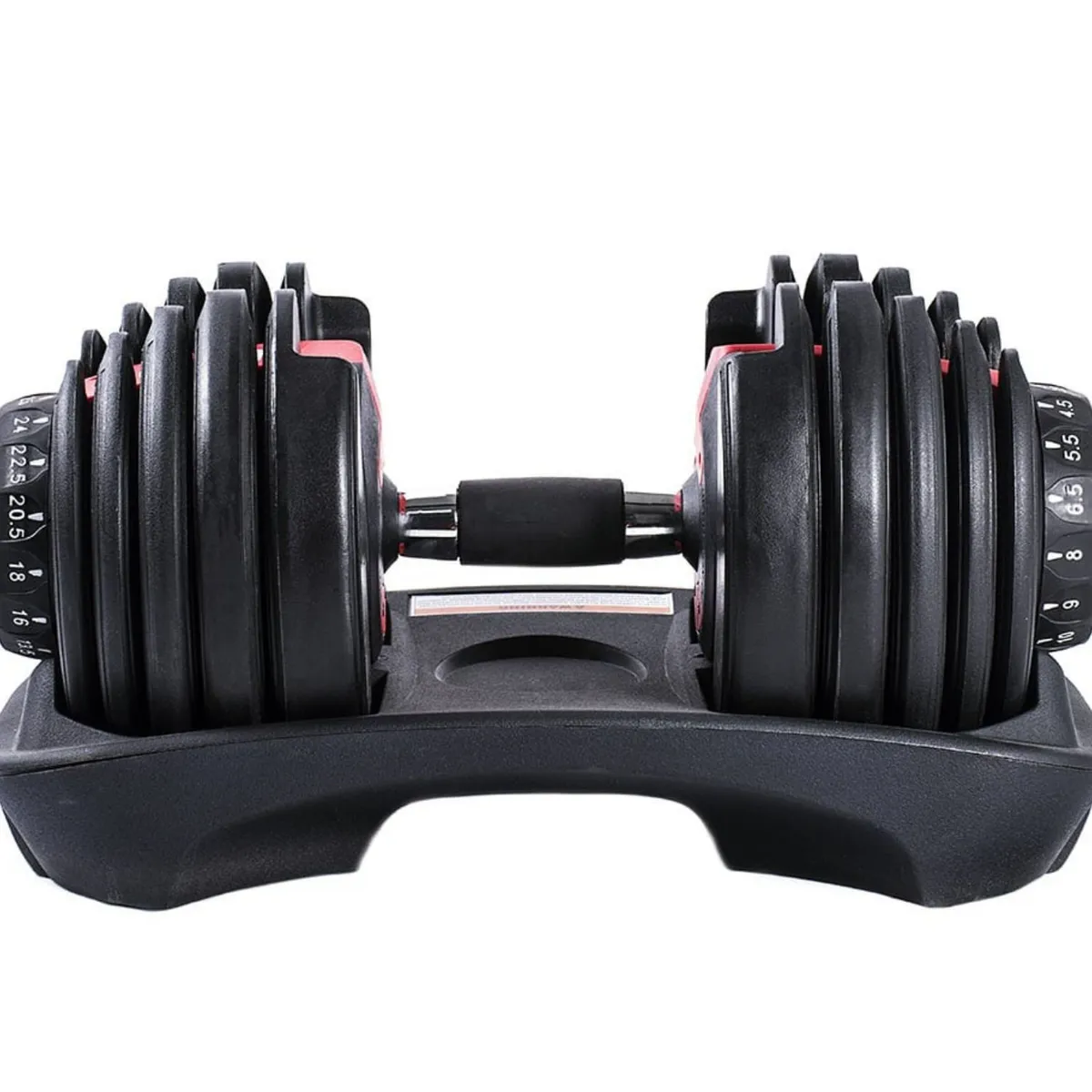 SPORT FITNESS - Mancuerna ajustable/regulable de 2.5 a - 24kg