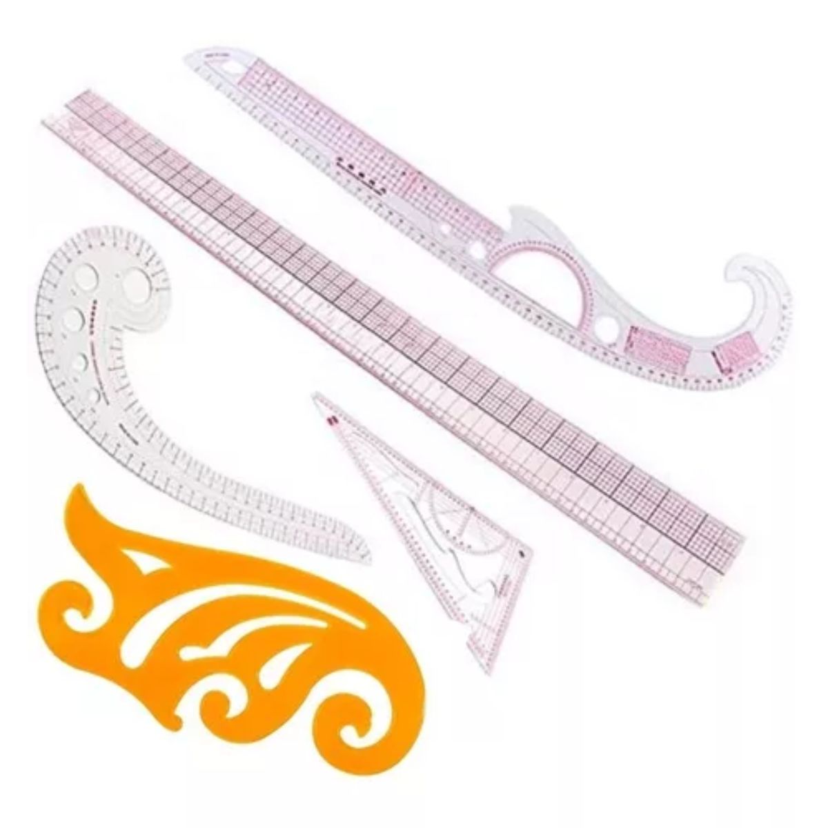 GENERICO - Regla Francesa Regla Métrica Costura Patrón Curva Francesa