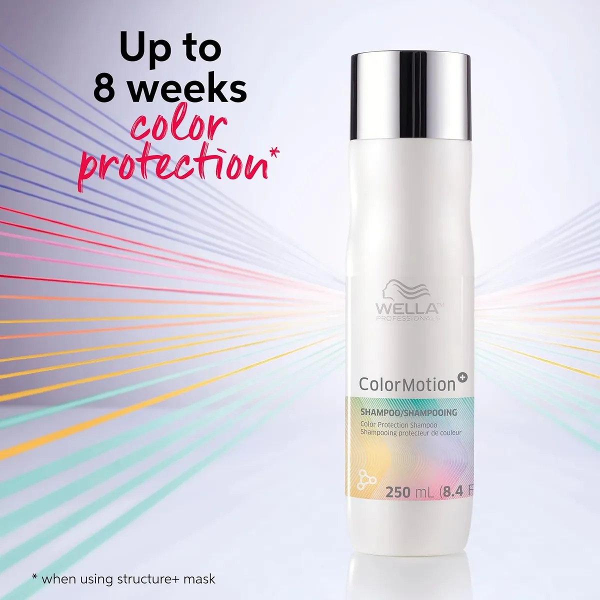 WELLA - Shampoo para Cabello Teñido 250ml + Mascarilla Wella Color Motion