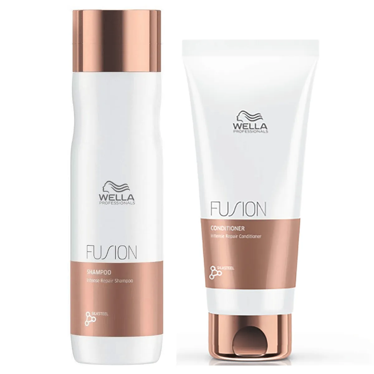 WELLA - Shampoo Reparador 250ml + Acondicionador 200ml Wella Fusion