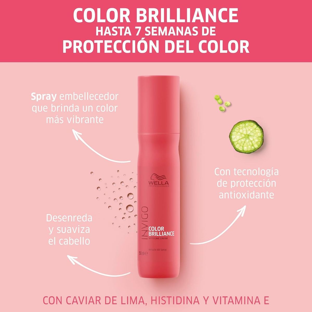 WELLA - Spray para Cabello Teñido Wella Invigo Brilliance 150ml