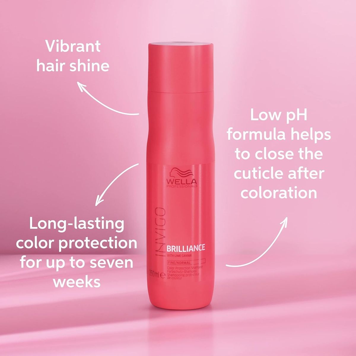WELLA - Shampoo 250ml + Spray 150ml Wella Invigo Brilliance