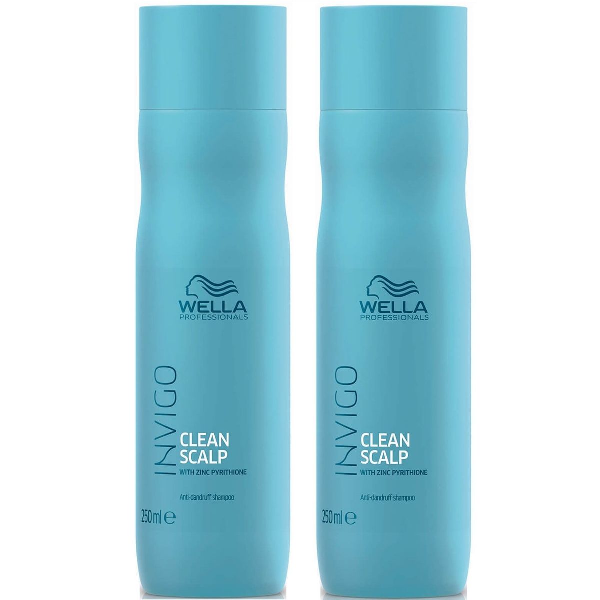 WELLA - Dúo Shampoo Anticaspa Wella Invigo Clean Scalp 250ml