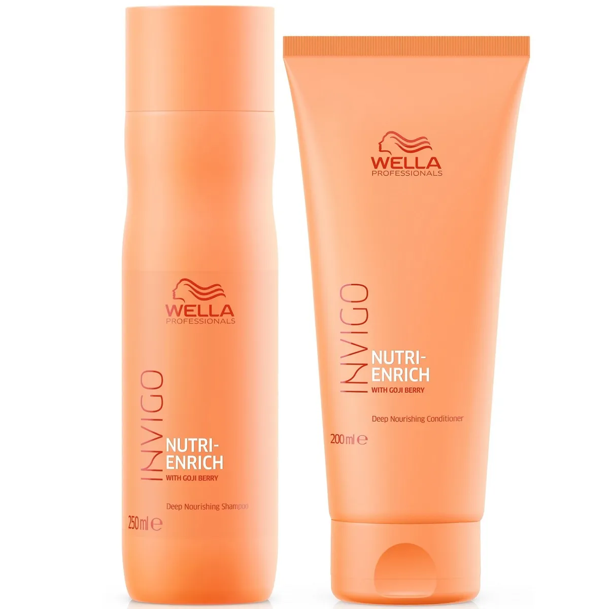 WELLA - Shampoo 250ml + Acondicionador 200ml Wella Invigo Nutri Enrich