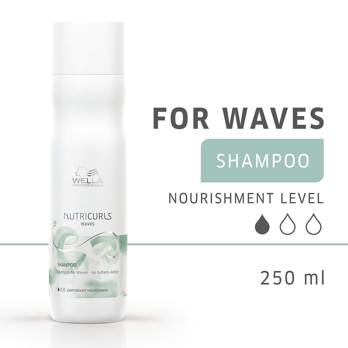 WELLA - Shampoo para Ondas 1000ml +Acondicionador +Mascarilla Wella Nutricurls