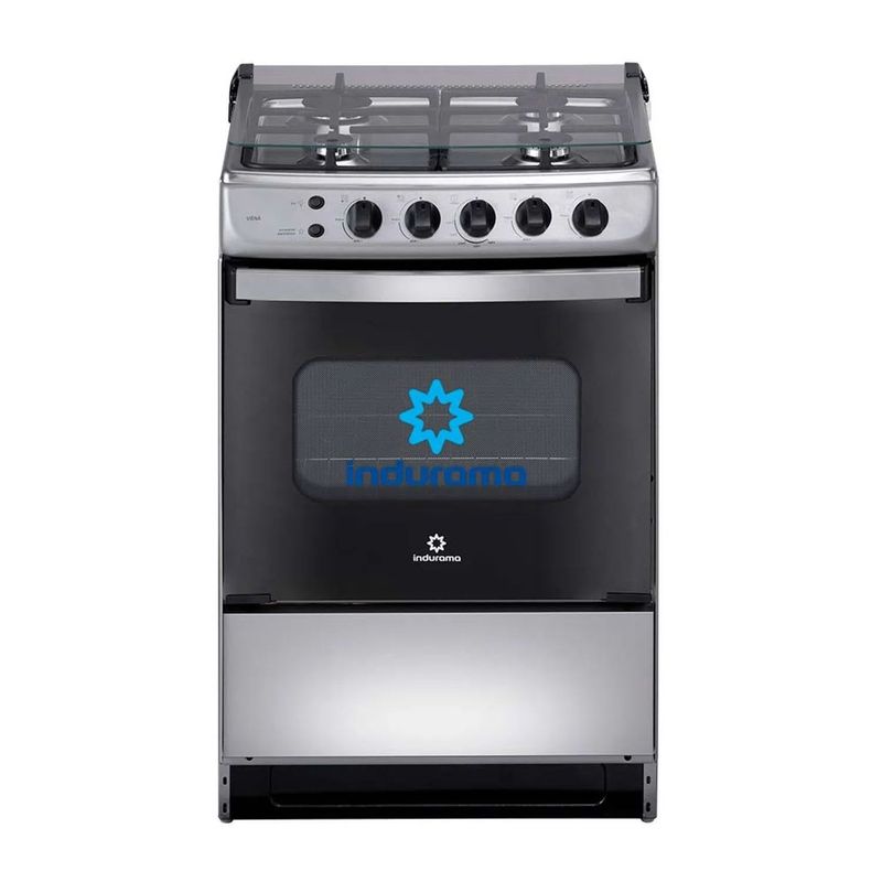 INDURAMA - COCINA A GAS INDURAMA 4 QUEMADORES VIENA SPAZIO PLUS