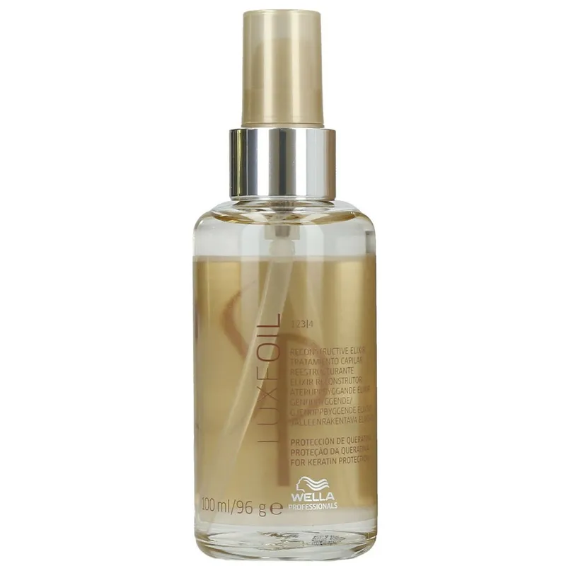 WELLA - Elixir con Aceite de Argán Wella Luxe Oil Keratin 100 ml