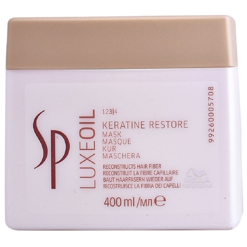 WELLA - Mascarilla con Aceite de Argán Wella Luxe Oil Keratin 400ml