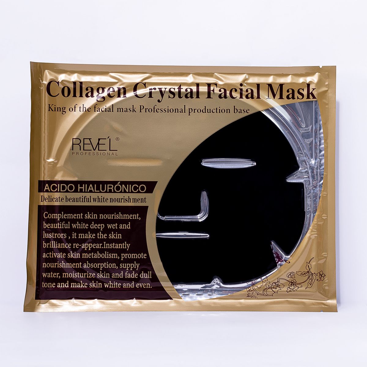 REVE'L PROFESSIONAL - MASCARILLA FACIAL DE CRISTAL DE COLÁGENO