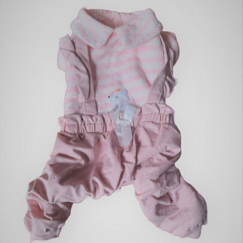 GENERICO - Enterizo Otoño Invierno Mascotas Forro Cálido Importado - M