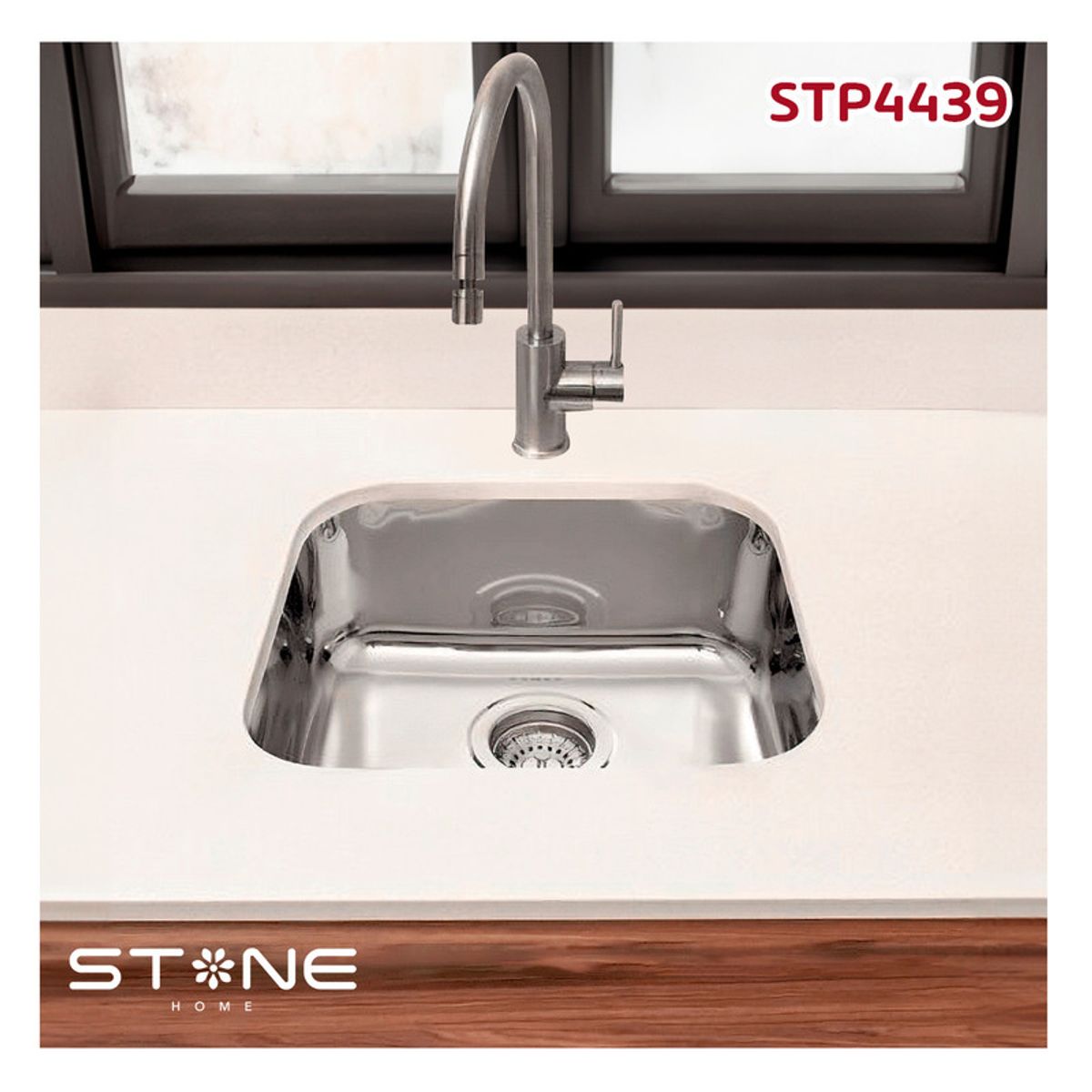 STONE - COMBO DE LAVADERO DACERO STP4439 + LAURENT A LA PARED STW-01 STONE