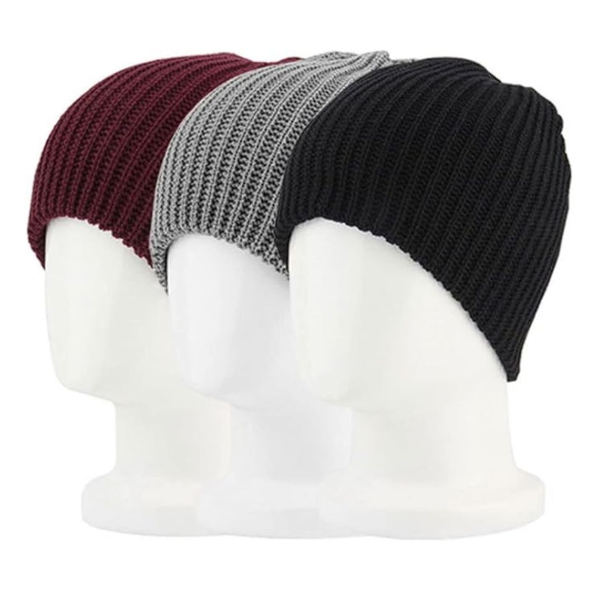 KAST PE - Beanie Sky con Doble Capa de Tejido  Gris