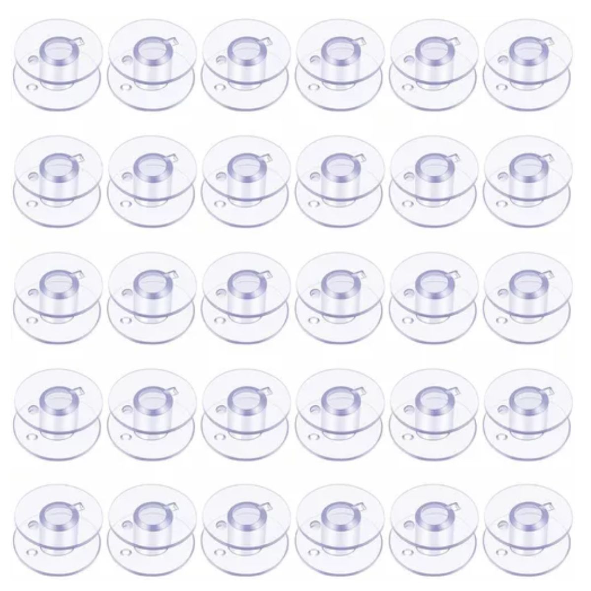 GENERICO - 100 Unds Carretel Bobinas De Plástico Para Máquina De Coser