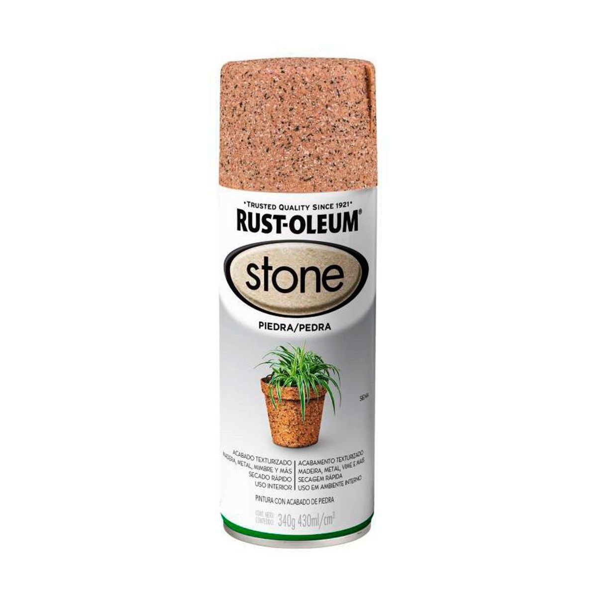 RUST OLEUM - AEROSOL RUST-OLEUM STONE ACABADO PIEDRA SIENA 340 gr