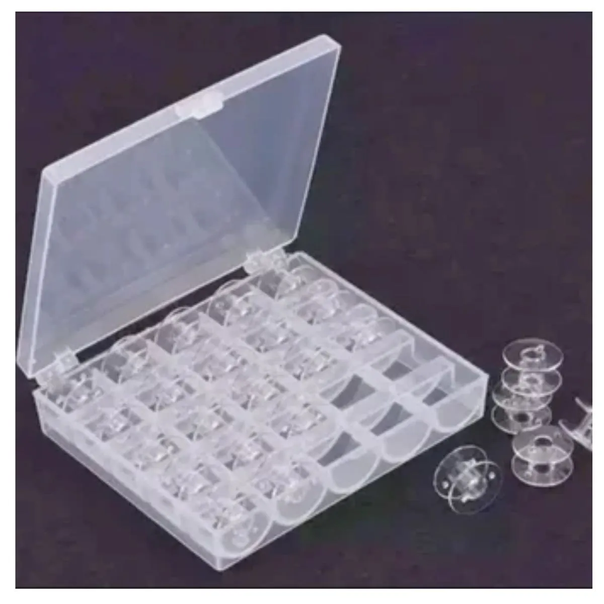 GENERICO - 25 Carretel Bobinas Para Máquina Coser Brother Janome Singer