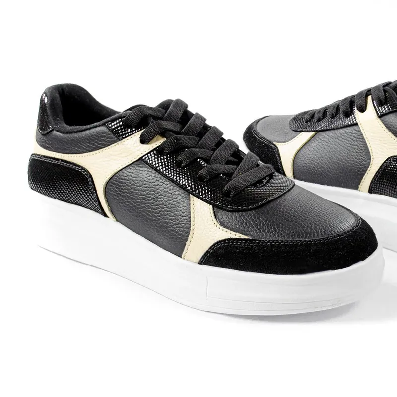 GLINT - Zapatillas Urbanas de Cuero Mujer 48007