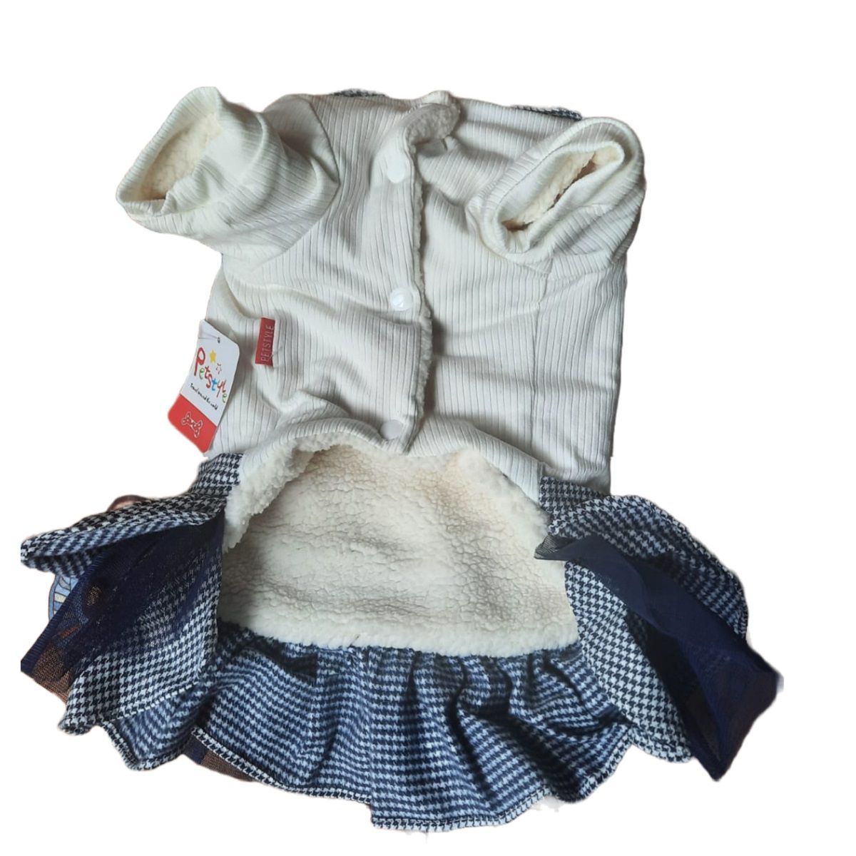 GENERICO - Vestido Jumper para Mascota Forro Calido Importado - XL