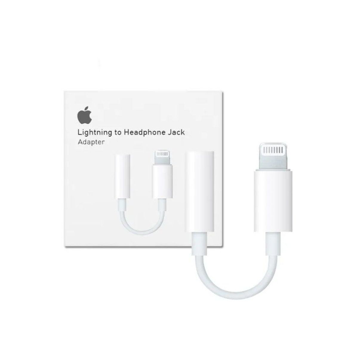 GENERICO - Adaptador  lightning a clavija jack 35mm compatible con apple