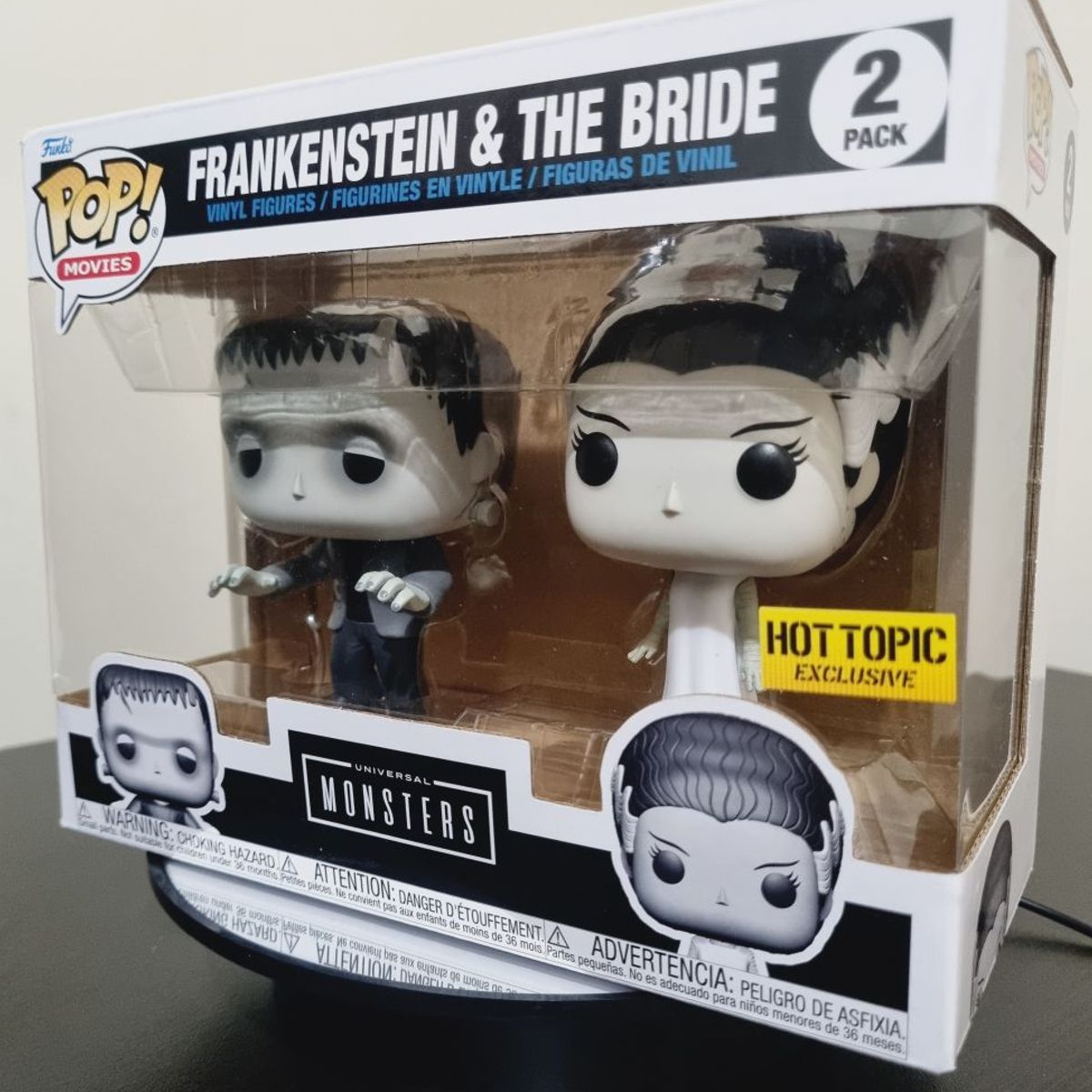 FUNKO - Funko 2 Pack Frankenstein y La Novia - Universal Monsters