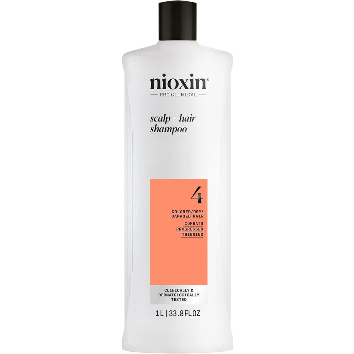 NIOXIN - Nioxin-4 Shampoo Densificador para Cabello Teñido 1000ml