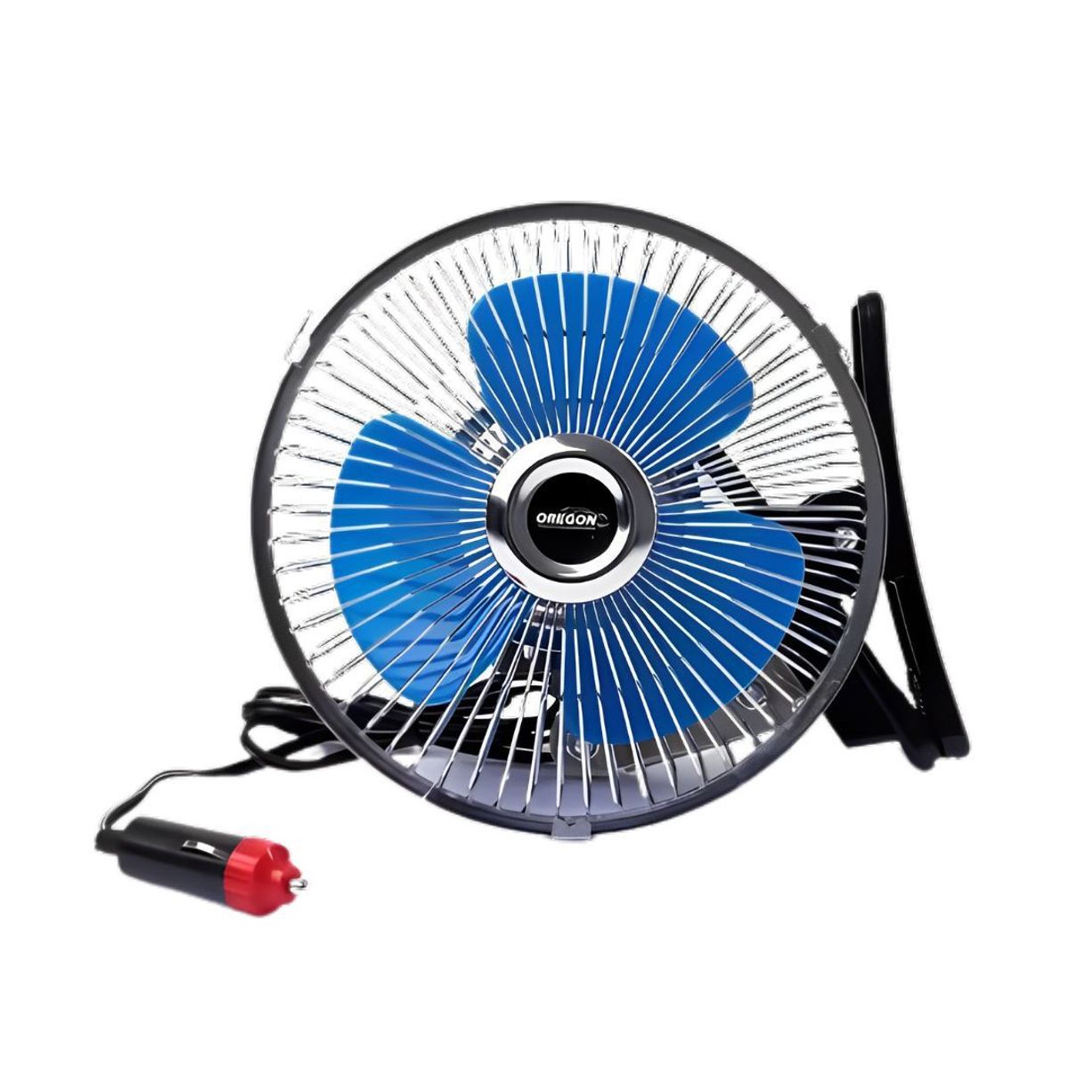 OREGON - Ventilador Giratorio Auto 6 PuLG 24v Gancho Cigarrera