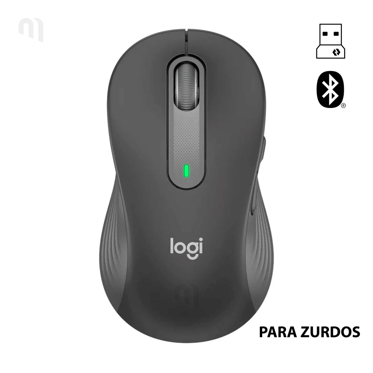 LOGITECH - MOUSE LOGITECH SIGNATURE M650 SILENT LARGE LEFT NEGRO 910-006234