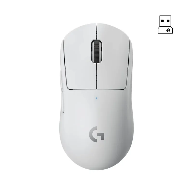 LOGITECH - MOUSE LOGITECH G PRO X SUPERLIGHT INALÁMBRICO BLANCO 25K 910-005940