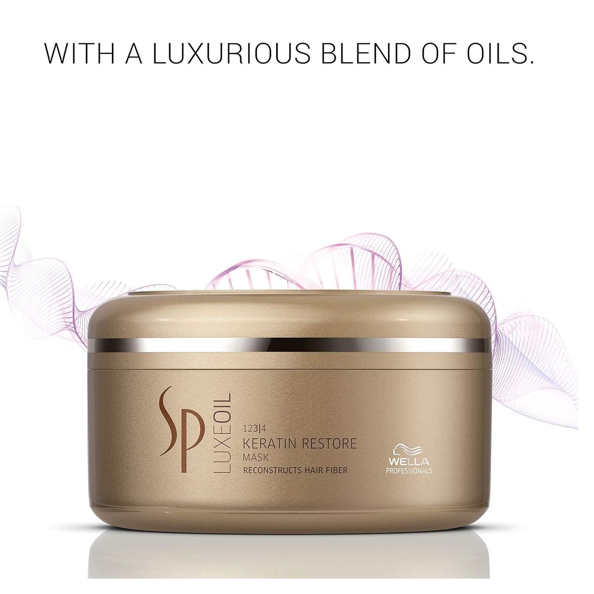 WELLA - Mascarilla con Aceite de Argán Wella Luxe Oil Keratin 150ml