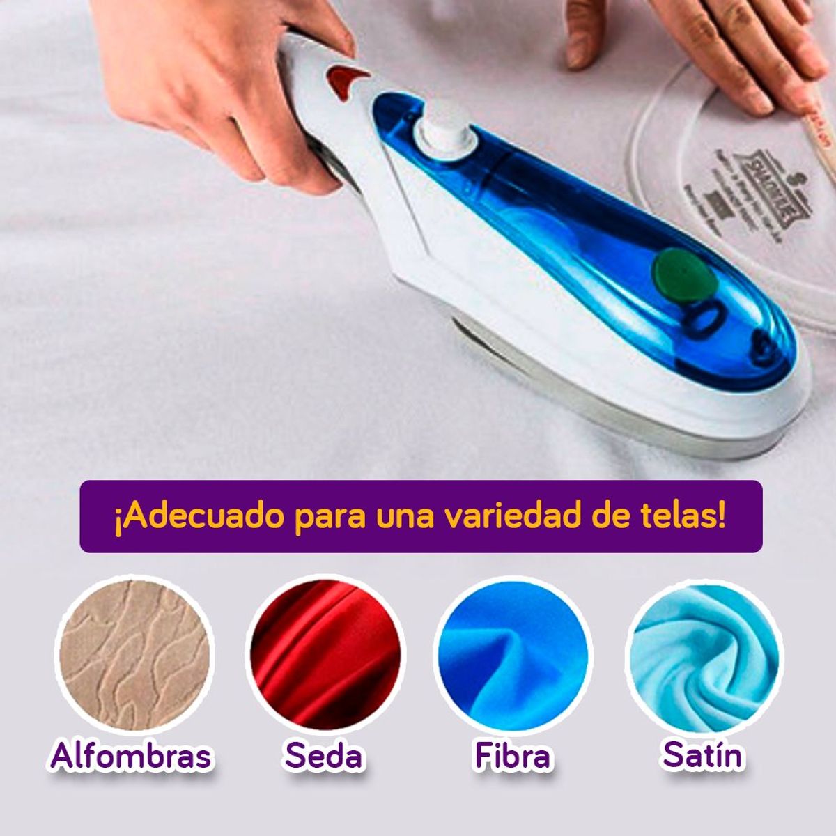 GENERICO - Plancha a Vapor para Ropa