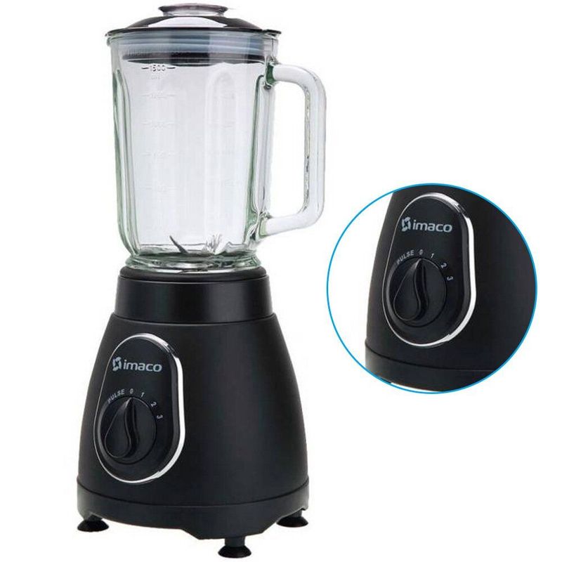 IMACO - Licuadora Imaco 3 Velocidades más Pulsador