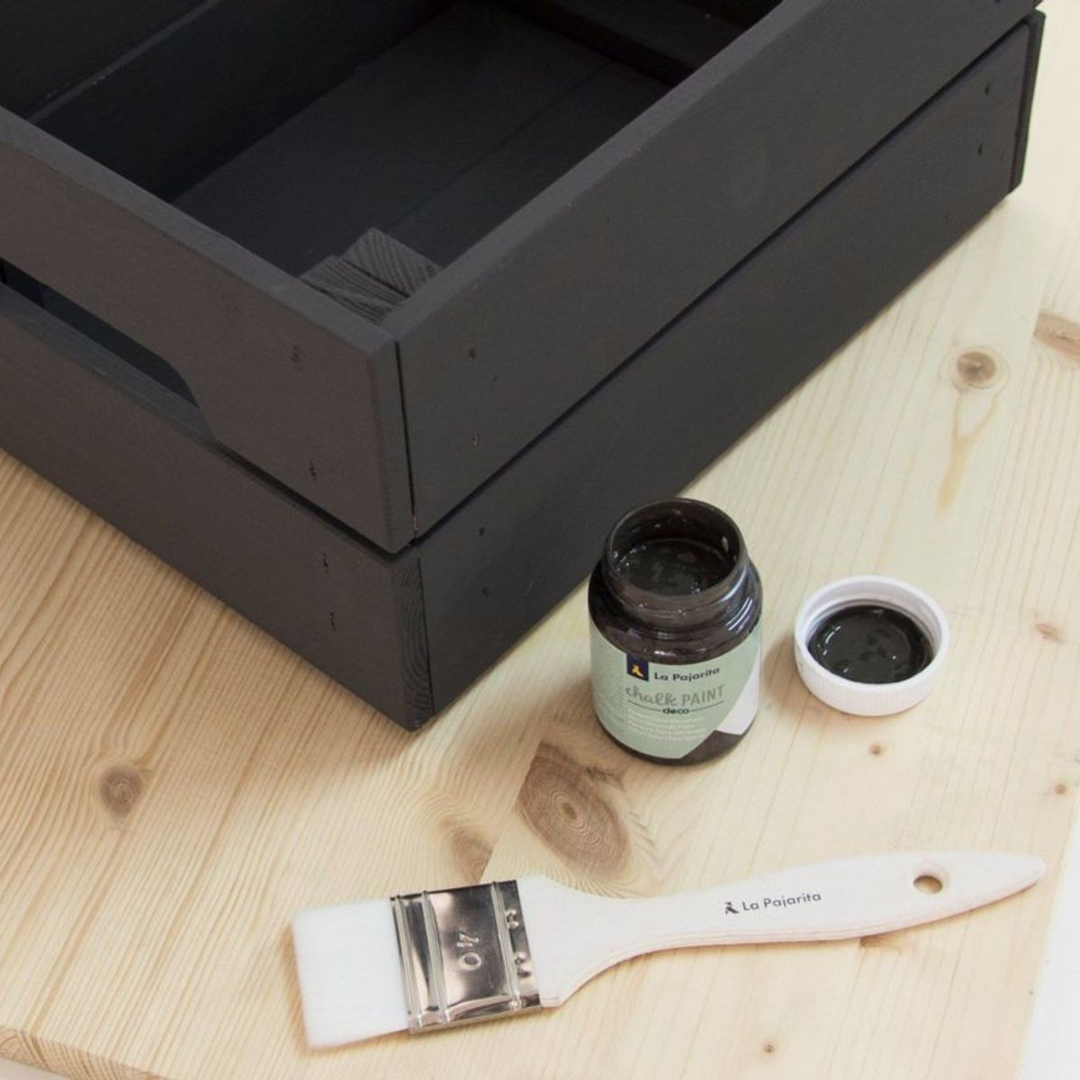 LA PAJARITA - Chalk Paint CP-27 Casi Negro 75ml