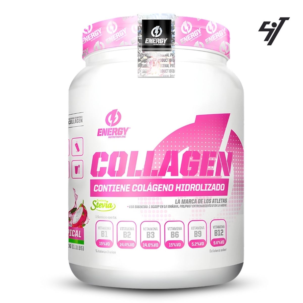 ENERGY NUTRITION - Colágeno Hidrolizado Energy Nutrition 500gr Tropical