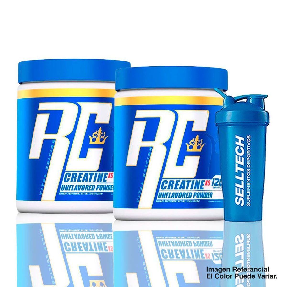 RONNIE COLEMAN - Creatina 300g Pack x2 + Shaker