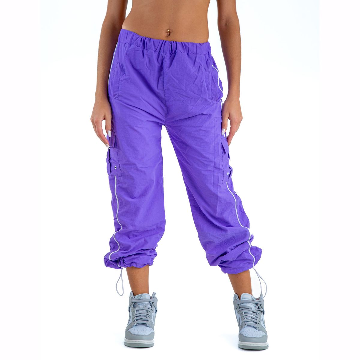 KINETIX - Buzo Kinetix Jogger Cargo Adria Lila Mujer