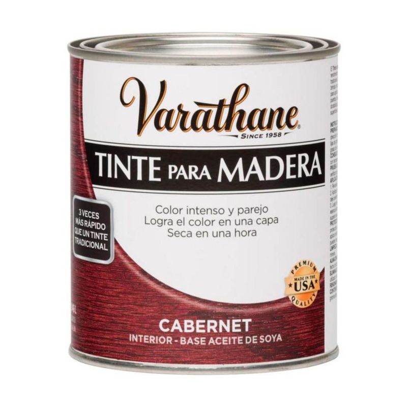 RUST OLEUM - VARATHANE TINTE PARA MADERA CABERNET 946 ML