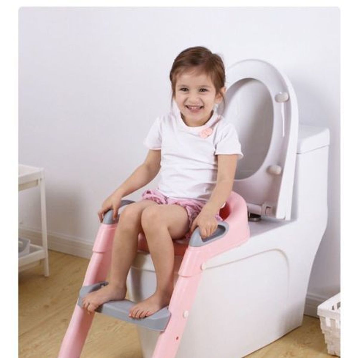 GENERICO - ADAPTADOR DE BAÑO ROSA