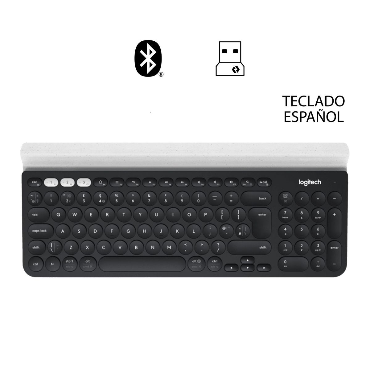 LOGITECH - TECLADO LOGITECH K780 INALÁMBRICO  BLUETOOTH 920-008026
