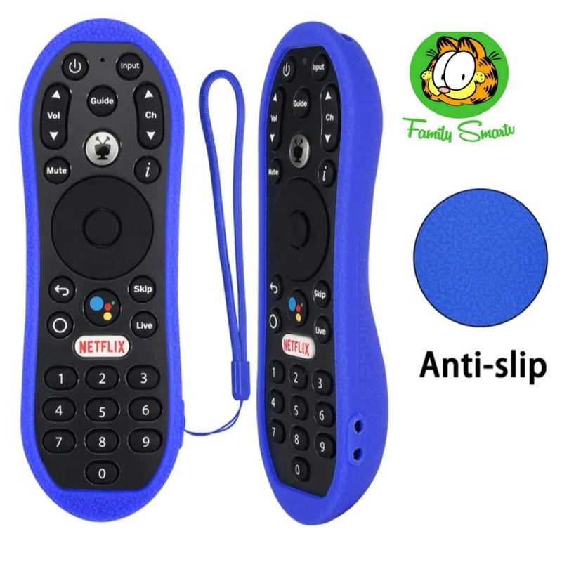 SIKAI - Funda de Silicona protectora suave para TiVo Stream 4K Azul