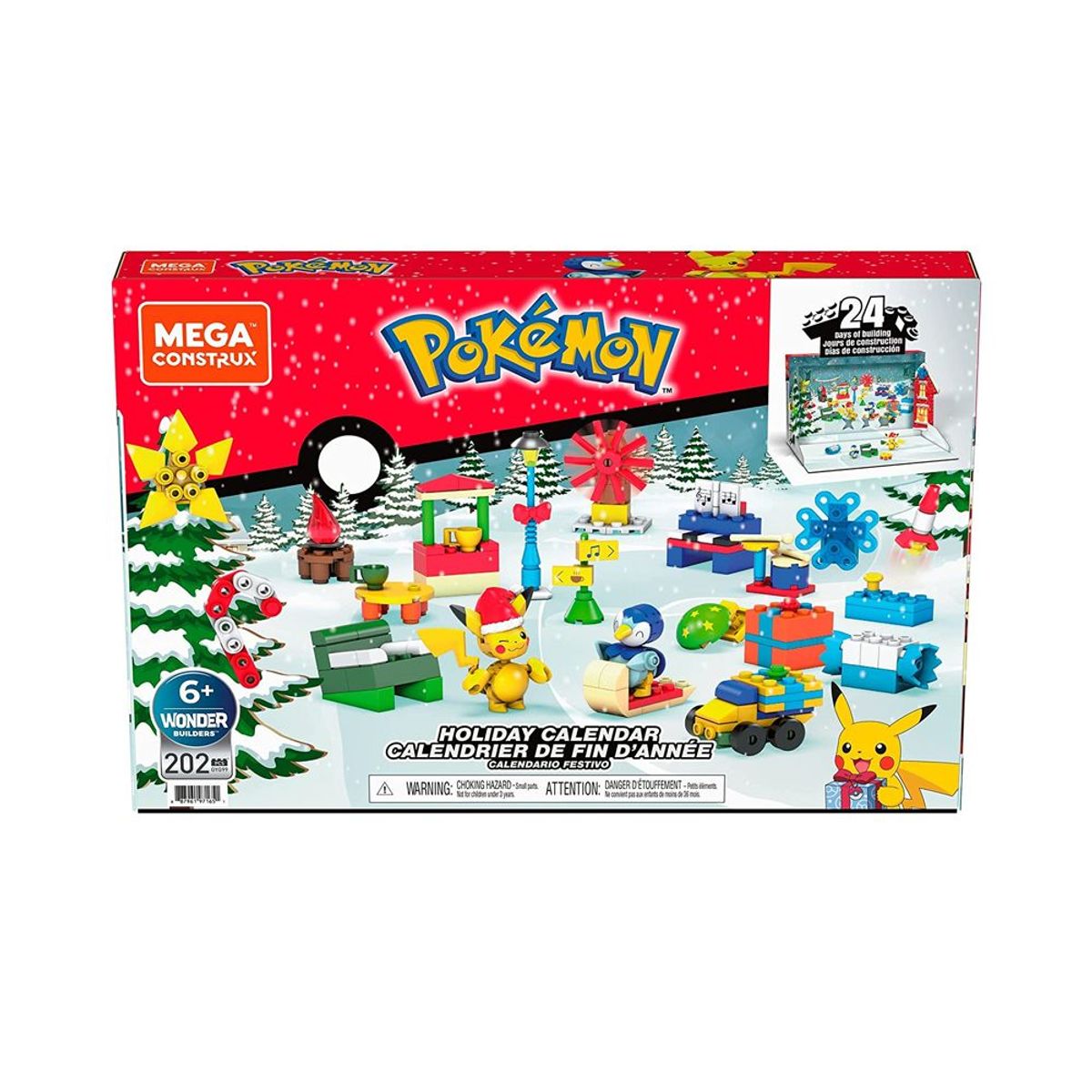 POKEMON - Mega Construx Pokemon Holiday Calendar Construction Set