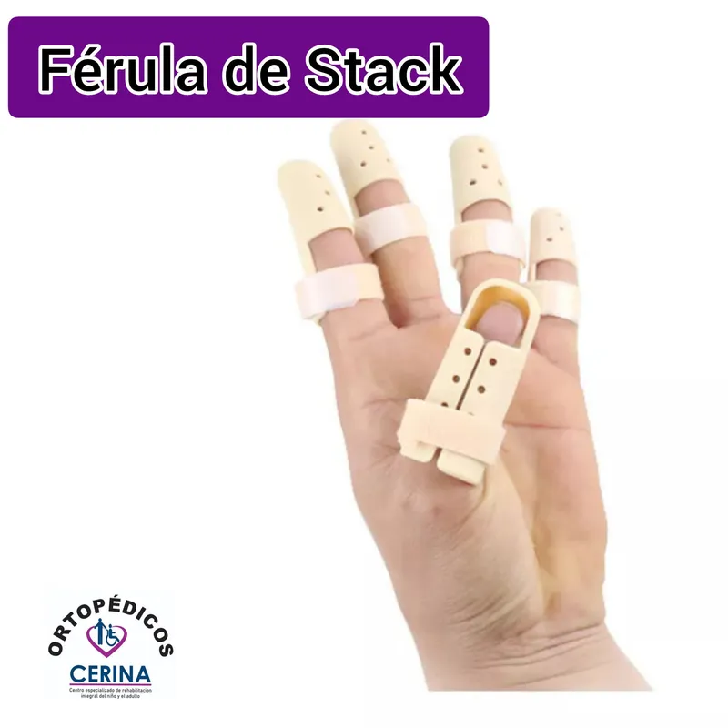 GENERICO - Férula stack para dedo de la mano talla 3