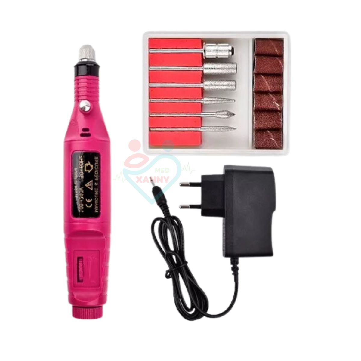 GENERICO - PULIDOR DE UÑAS TIPO DREMEL PORTATIL