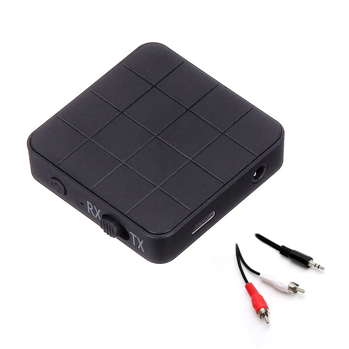 GENERICO - Transmisor Y Receptor Bluetooth 5.0 Audio 3.5 mm y RCA Recargable