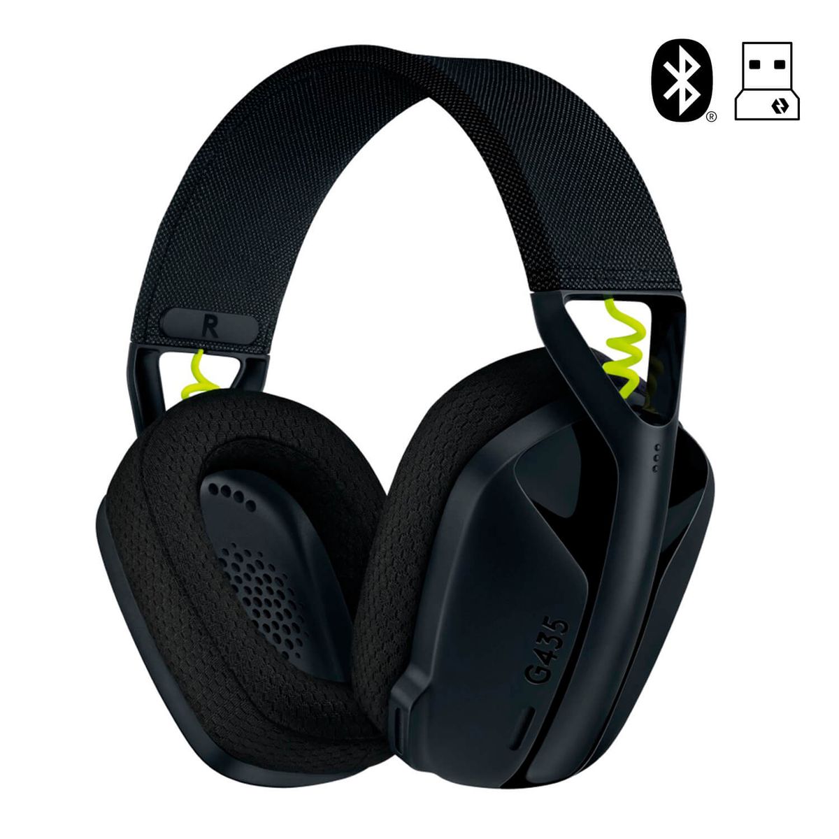 LOGITECH - AUDIFONO LOGITECH G435 INALÁMBRICO  BLUETOOTH NEGRO 981-001049