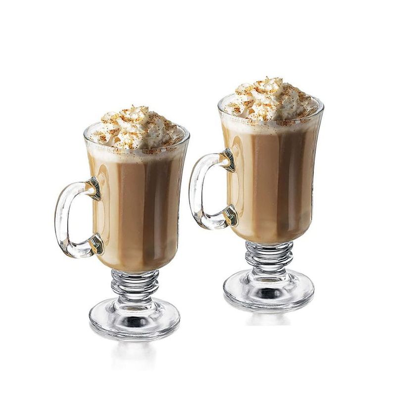 HYGGE - Set de 2 Copas para Capuccino o bebidas frias